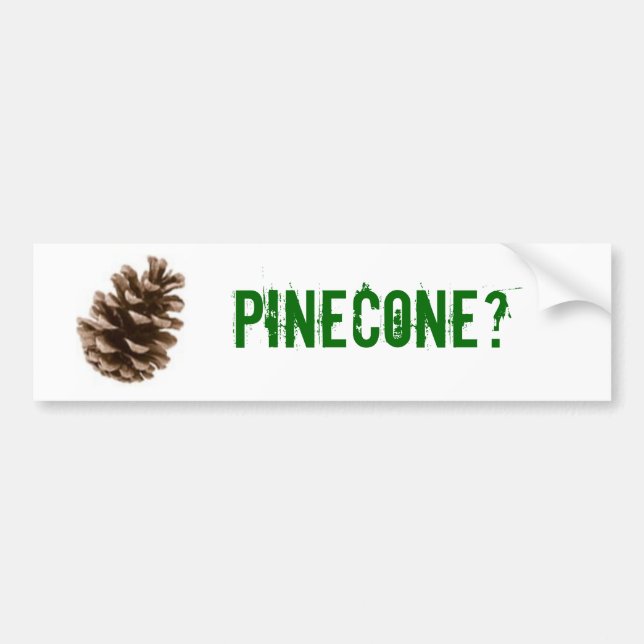 Autocollant De Voiture Pinecone ? (Devant)