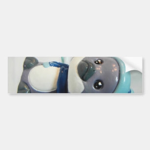 Autocollant De Voiture Pingouin pourpre I