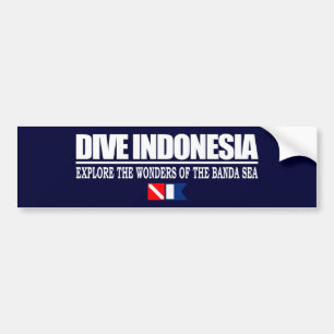 Autocollant De Voiture Piqué Indonésie Bumpersticker