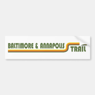 Autocollant De Voiture Piste Baltimore & Annapolis