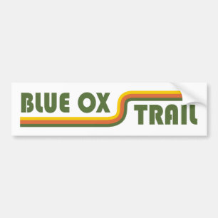 Autocollant De Voiture Piste Blue Ox