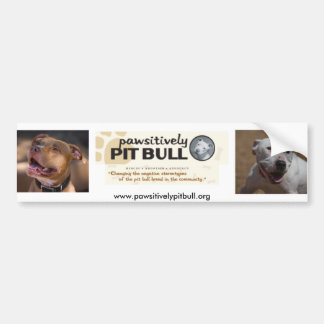 Autocollant De Voiture Pitbull de Pawsitively