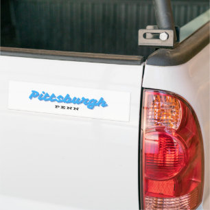 Autocollant De Voiture Pittsburgh Pennsylvanie