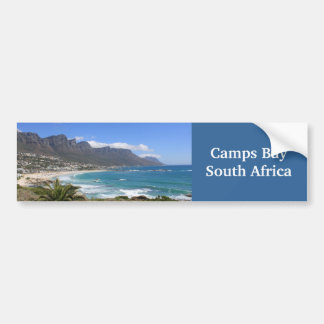 Autocollant De Voiture Plage de baie de camps, Afrique du Sud