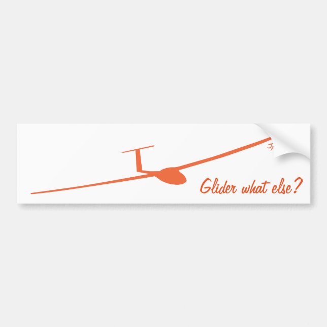 Autocollant De Voiture Planeur - quoi encore ? (Devant)