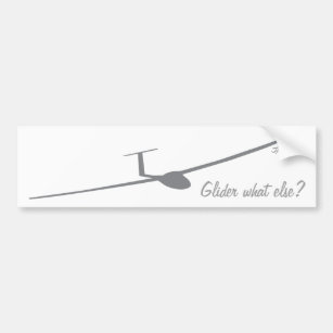 Autocollant Déco Planeur / Pilote - Taille Sticker Mural Voiture, PVC, Amovible, Neuf