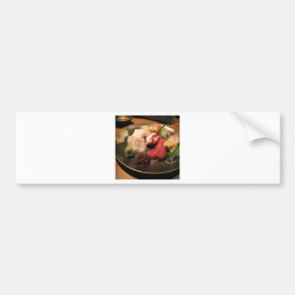 Autocollant De Voiture Plate Wasabi Japon Sushi Power Poisson Asie