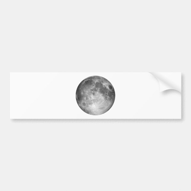 Autocollant De Voiture Pleine lune (Devant)