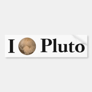 Autocollant De Voiture Pluto du coeur