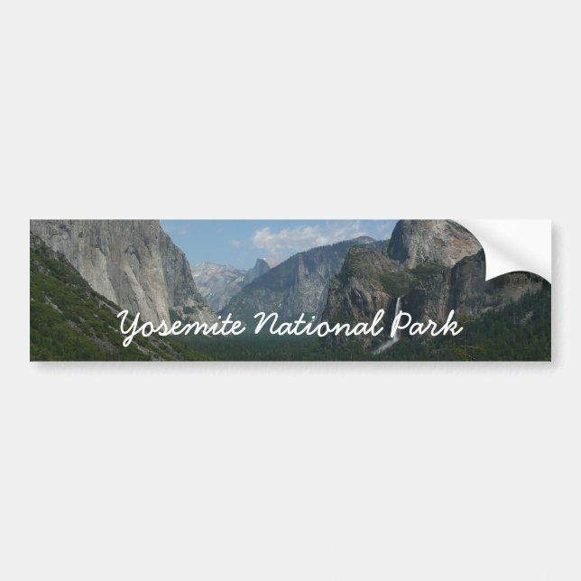 Autocollant De Voiture Point d'inspiration dans le parc national Yosemite (Devant)