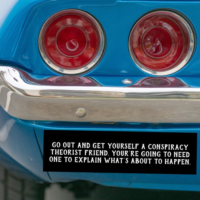 Autocollant De Voiture Politique amusante (Créateur téléchargé)