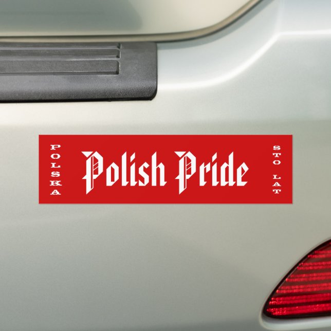 Autocollant De Voiture Polska Polska Sto Lat (En voiture)