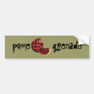 Autocollant De Voiture pomegrenade