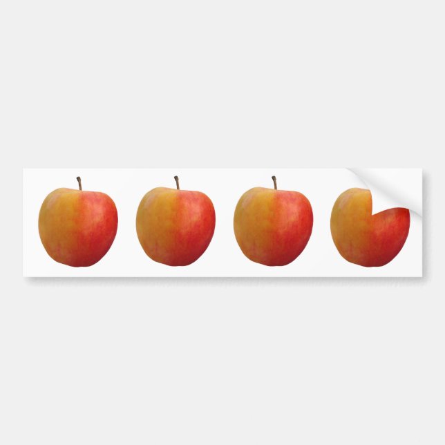 Autocollant De Voiture Pommes (Devant)