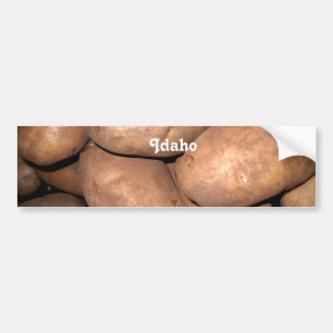 Autocollant De Voiture Pommes de terre de l'Idaho