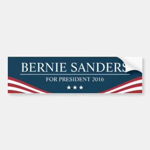 Autocollant De Voiture Ponceuses de Bernie pour le président 2016 moderne