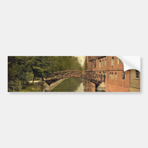 Autocollant De Voiture Pont de l'université de la Reine, classique de