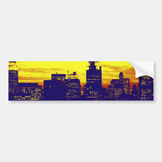Autocollant De Voiture Pop Art New York