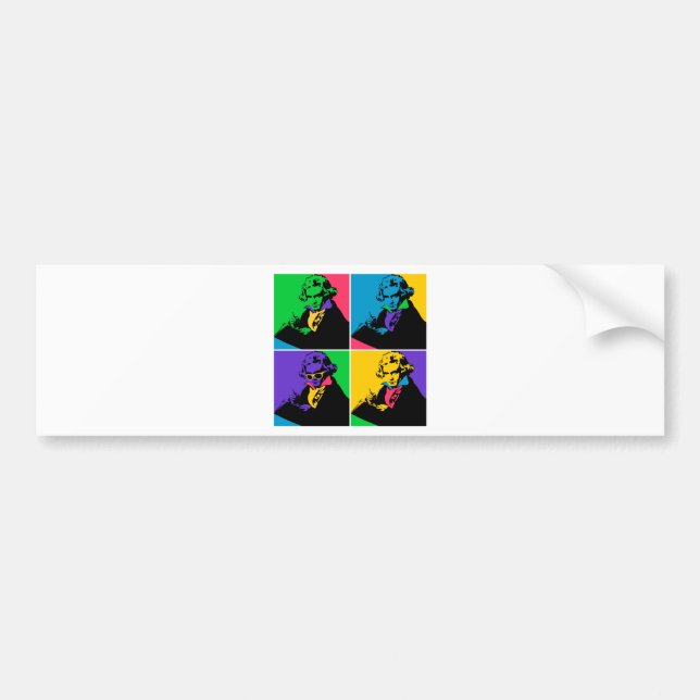 Autocollant De Voiture POP Beethoven (Devant)