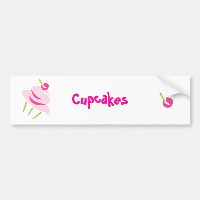 Autocollant De Voiture PoP-Rt CuPcaKe tWo (Devant)