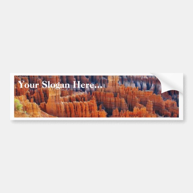 Autocollant De Voiture Porte-malheurs de canyon de Bryce (Devant)