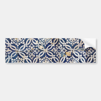 Autocollant De Voiture Portugais vintage Azulejo