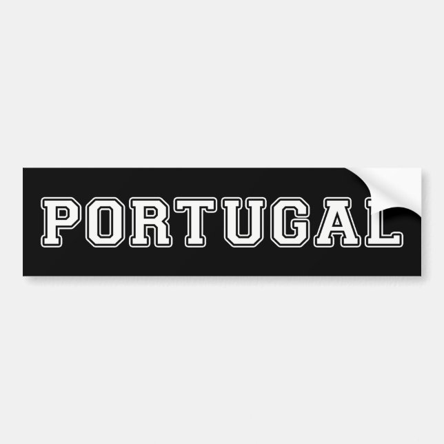 Autocollant De Voiture Portugal (Devant)