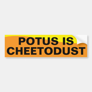 AUTOCOLLANT DE VOITURE POTUS