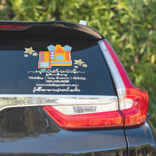 Autocollant de voiture pour entreprise de maison g
