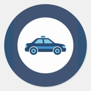 Autocollant de voiture pour les forces de l'ordre