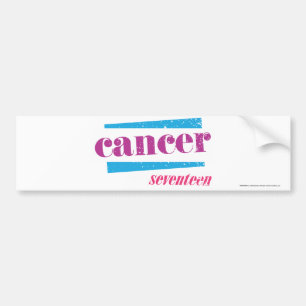 Autocollant De Voiture Pourpre de Cancer