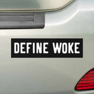 Autocollant De Voiture Pouvez-Vous Définir Woke