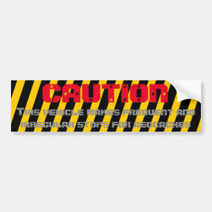 Autocollant De Voiture PRÉCAUTION Geocacher