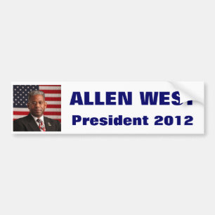Autocollant De Voiture Président OCCIDENTAL 2012 d'ALLEN