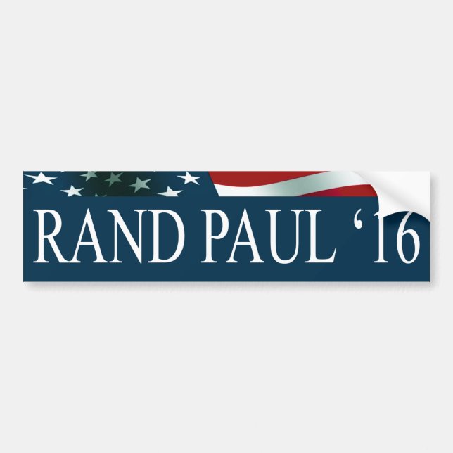 Autocollant De Voiture Président Rand Paul en 2016 (Devant)
