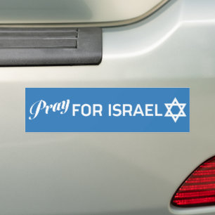 Autocollant De Voiture Priez pour Israël