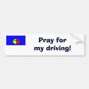 Autocollant De Voiture Priez pour mon entraînement !