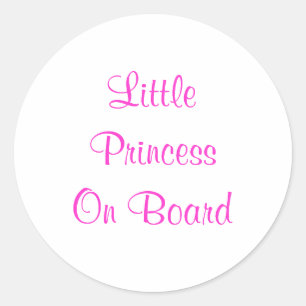 Autocollant de voiture Princess