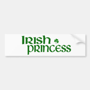Autocollant De Voiture Princesse irlandaise