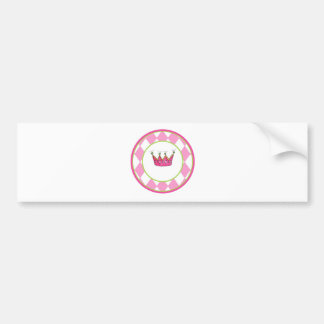 Autocollant De Voiture Princesse personnalisée