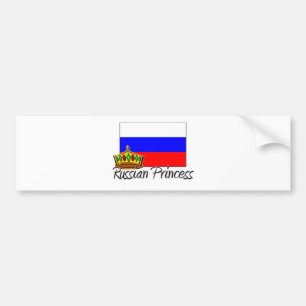 Autocollant De Voiture Princesse russe