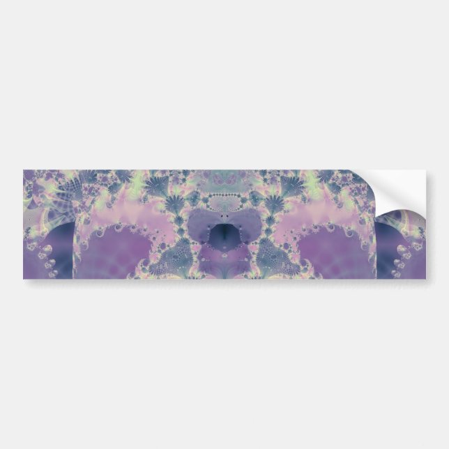 Autocollant De Voiture Printemps Violet (Devant)