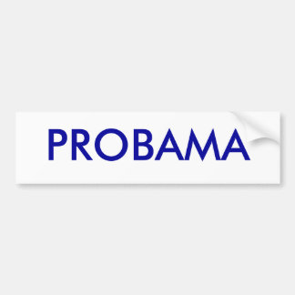 Autocollant De Voiture Pro bumpersticker d'Obama