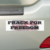 Autocollant De Voiture Pro-fracking adhésif pour pare-chocs (On Car)