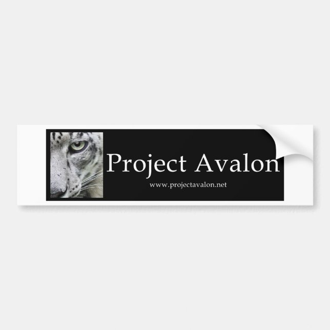 Autocollant De Voiture Projet Avalon (adhésifs pour pare-chocs) (Devant)