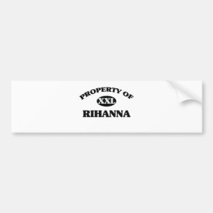Autocollant De Voiture Propriété de RIHANNA