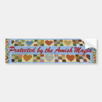 Protection amish de Mafia ! Adhésif pour