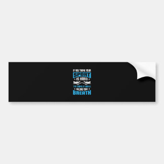 Autocollant De Voiture Proud Swimming Lover