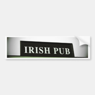 Autocollant De Voiture Pub irlandais