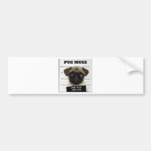 Autocollant De Voiture pug_5